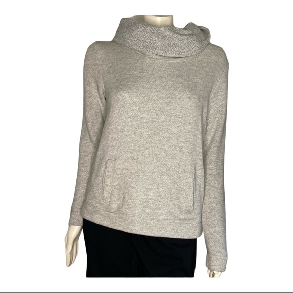 Extra Long Turtleneck Pullover Jacket - Picture 1 of 6